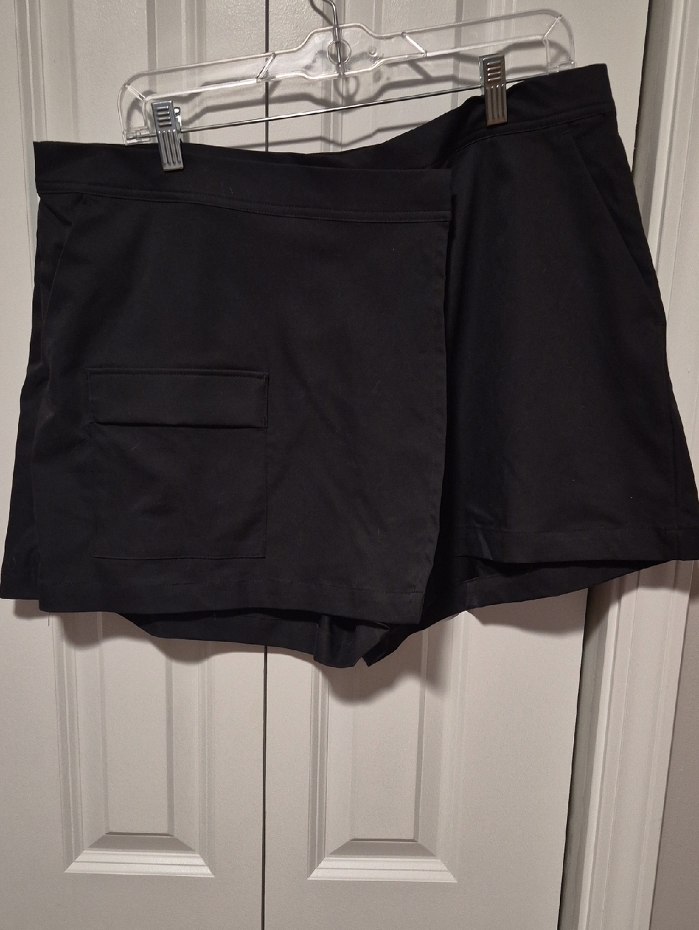 Avia Black Athletic Skort with Front Pocket